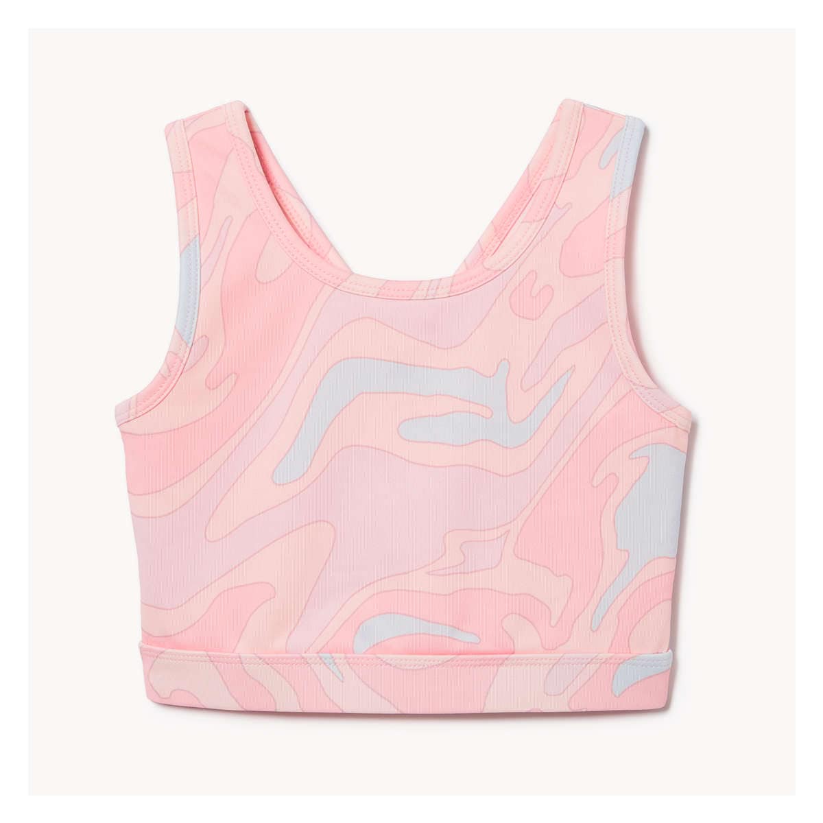 Light pink sports bra deals